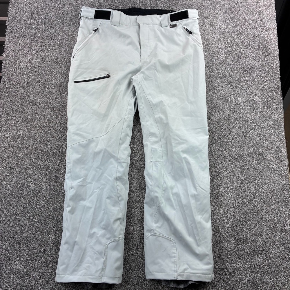 Karbon Snow Pants Mens 2XL Gray Ski Snowboard Insulated‎ Waterproof Breathable